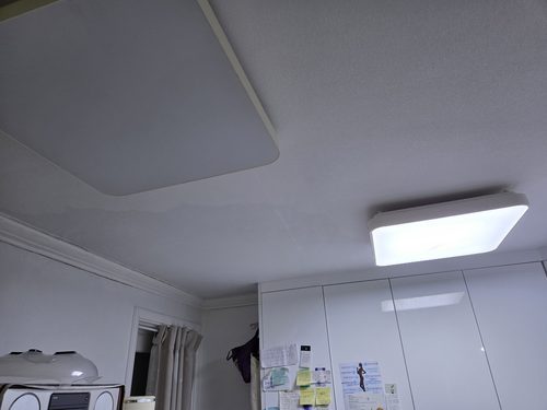누수탐지 대치동 오피스텔 8층 안방 벽 시공 후기 사진