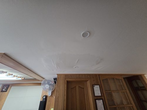 누수탐지 삼성동 아파트 15층 안방 벽면 시공 후기 사진