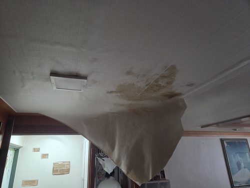 누수탐지 역삼동 오피스텔 10층 복도 천장 시공 후기 사진