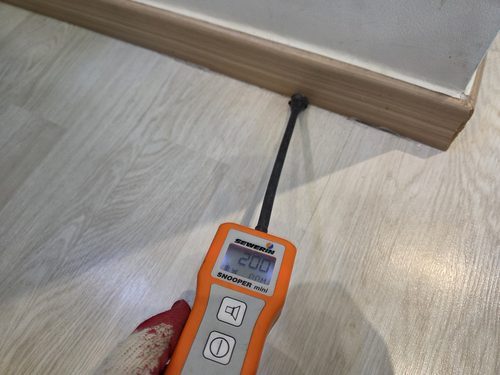 누수탐지 운서동 아파트 12층 거실 천장 시공 후기 사진