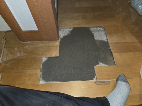 누수탐지 반포동 아파트 12층 거실 벽면 시공 후기 사진