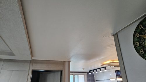 누수탐지 삼성동 오피스텔 17층 거실 천장 시공 후기 사진