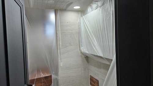 누수탐지 개포동 아파트 9층 작은방 시공 후기 사진