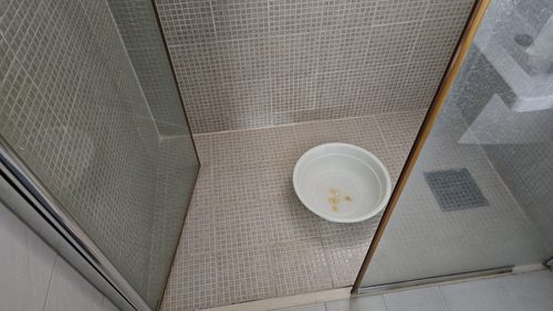 누수탐지 압구정동 아파트 5층 욕실 시공 후기 사진