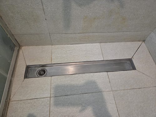 누수탐지 논현동 빌라 2층 욕실 바닥 시공 후기 사진