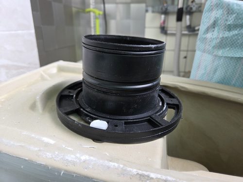 누수탐지 청담동 아파트 7층 다용도실 바닥 시공 후기 사진