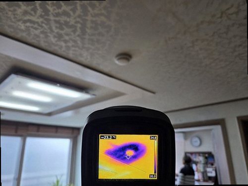 남동구 누수탐지 간석동 아파트 4층 안방 바닥 가장자리 시공 후기 사진