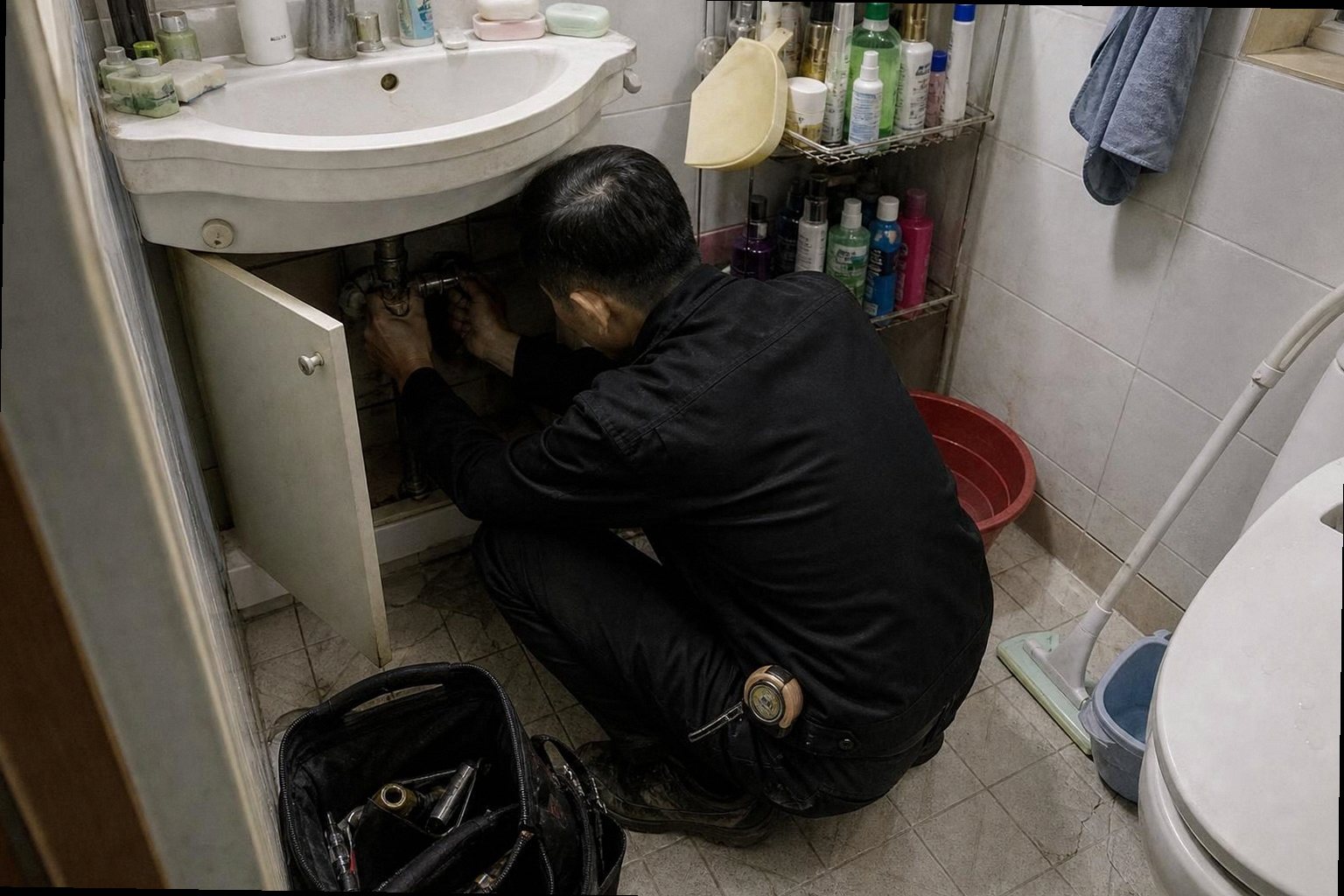 마포구 누수탐지 현장 작업 마포구 누수탐지 현장 작업