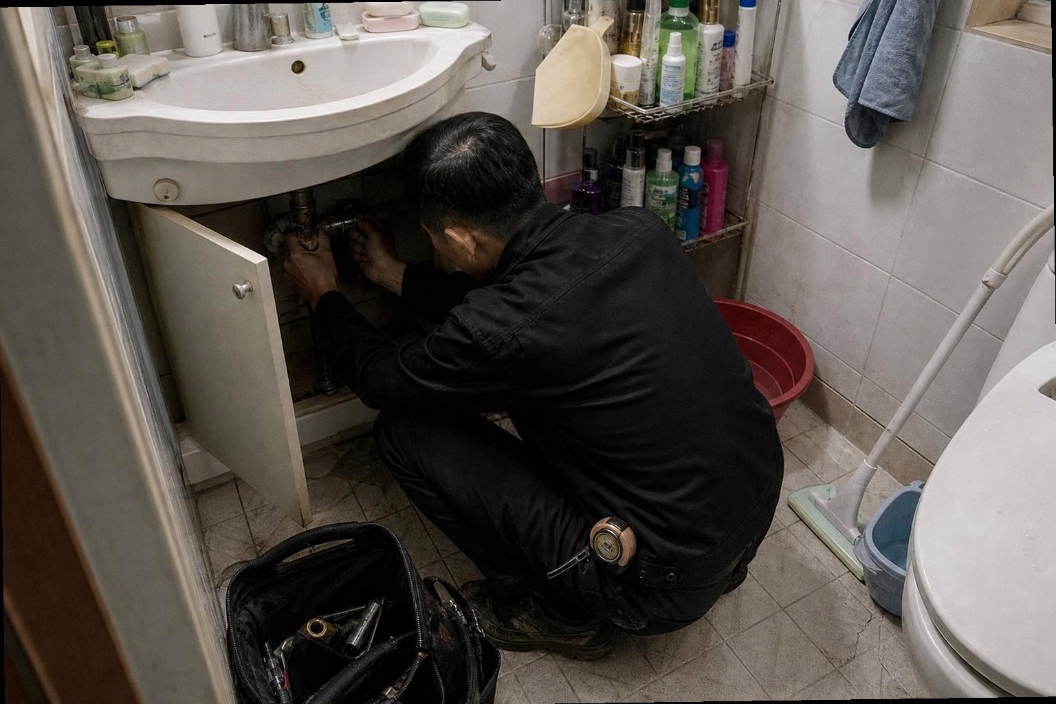 양주 누수탐지 현장 작업