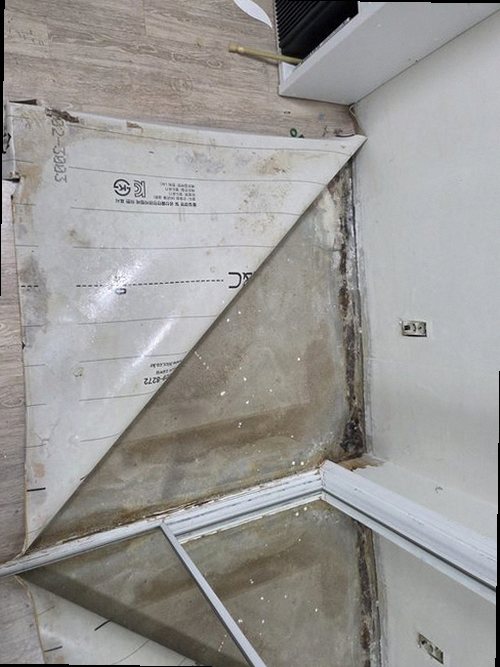 분당구 누수탐지 백현동 오피스텔 14층 베란다 창가 시공 후기 사진