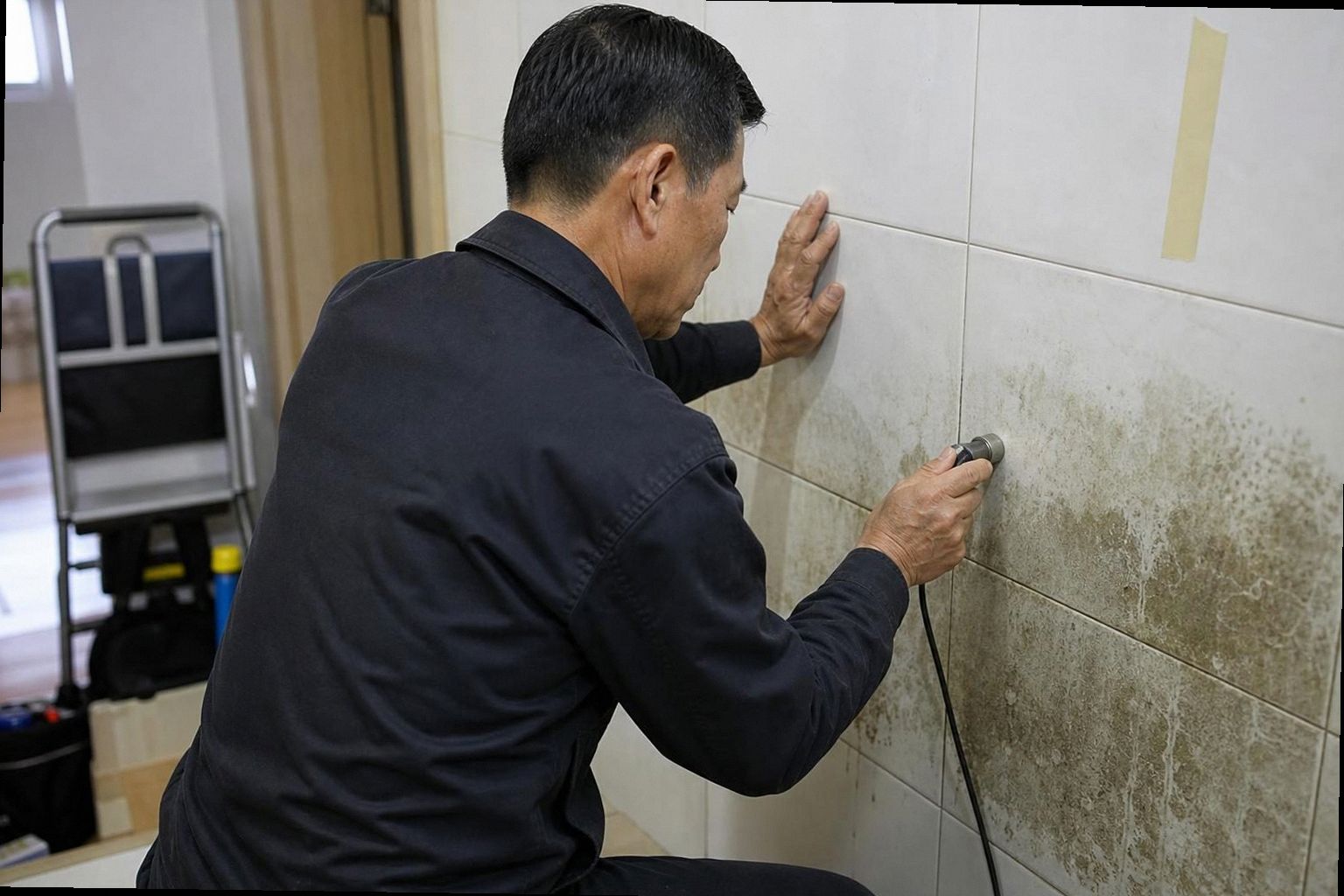 중원구 누수탐지 현장 작업 중원구 누수탐지 현장 작업