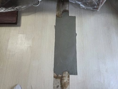 천안시 서북구 누수탐지 쌍용동 아파트 2층 거실 바닥 시공 후기 사진