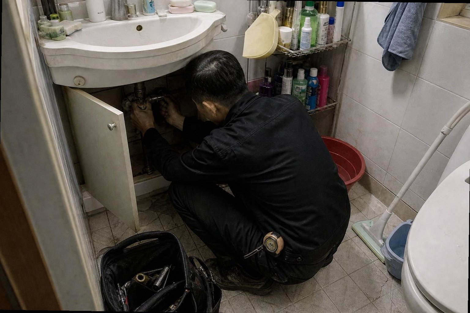 천안시 서북구 누수탐지 현장 작업 천안시 서북구 누수탐지 현장 작업