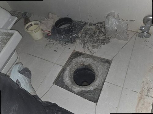 관악구 누수탐지 청림동 빌라 1층 계단 벽면 시공 후기 사진