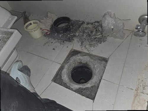 팔달구 누수탐지 화서동 상가주택 2층 현관 시공 후기 사진