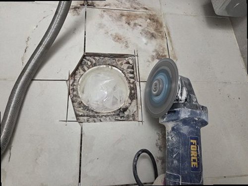 상록구 누수탐지 월피동 상가 2층 화장실 인근 천장 시공 후기 사진