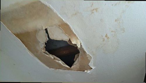 의정부 누수탐지 천장 얼룩과 벽면 변색이 나타난 실내 점검 현장