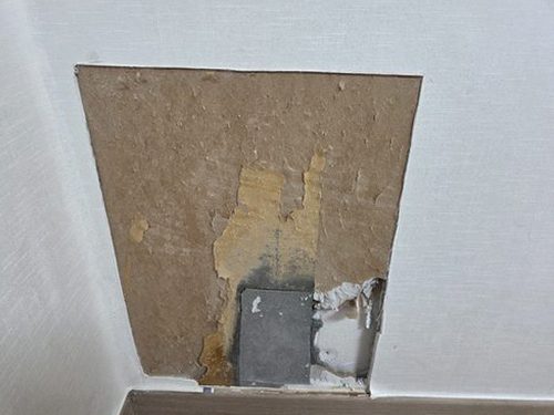 누수탐지 누수 점검 결과와 측정 위치를 기록한 자료