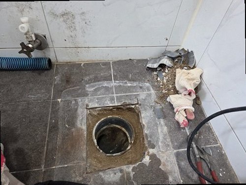 수지구 누수탐지 풍덕천동 상가 1층 천장 안쪽 시공 후기 사진