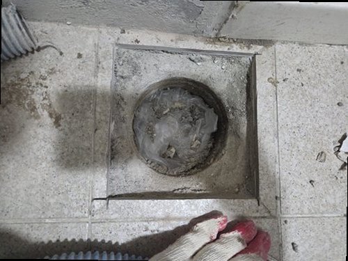 제물포구 누수탐지 도화동 상가 2층 천장 조명 주변 시공 후기 사진