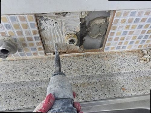 제물포구 누수탐지 관교동 빌라 2층 주방 싱크대 하부 시공 후기 사진