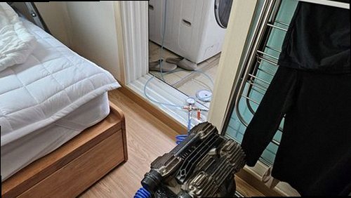누수탐지 초지동 누수탐지, 미루면 싱크대 하부 곰팡이로 번집니다