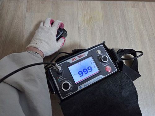 만세구 누수탐지 계량기 주변을 확인하는 현장 장면