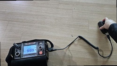 계양구 누수탐지 배관 경로를 도면과 대조해 증상 위치를 표시하는 점검 장면