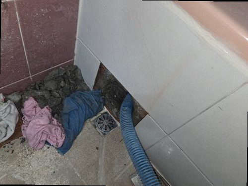 강남구 누수탐지 세관동 아파트 9층 현관 옆 벽 시공 후기 사진