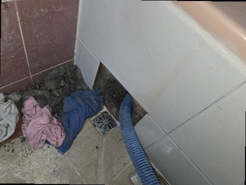 영등포구 누수탐지 영등포동 상가 2층 화장실 아래 천장 시공 후기 사진