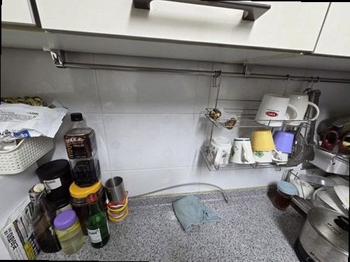 과천 누수탐지 원문동 빌라 2층 주방 시공 후기 사진