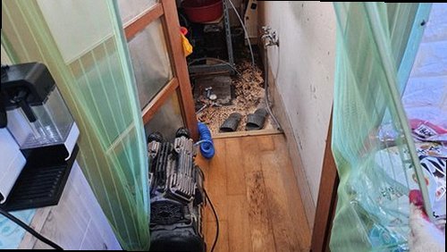 평택 누수탐지 용이동 아파트 3층 확장 베란다 시공 후기 사진