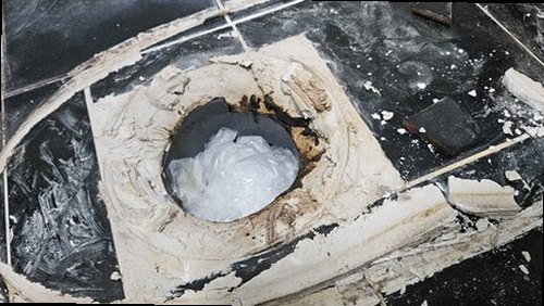 은평구 누수탐지 북가좌동 아파트 11층 욕실 변기 주변 시공 후기 사진