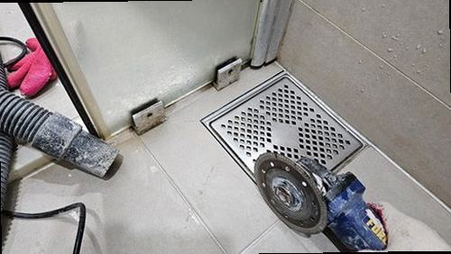 종로구 누수탐지 내수동 오피스텔 7층 현관 바닥 시공 후기 사진