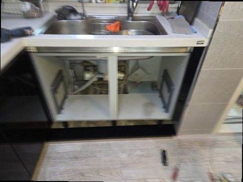 누수탐지 영등포구 신길동 누수탐지 싱크대누수흔적 물자국 원인 찾아 해결하기