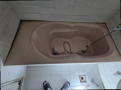 처인구 누수탐지 양지면 양지리 아파트 9층 욕조 아래 시공 후기 사진