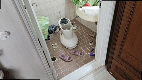 제물포구 누수탐지 관교동 아파트 7층 작은방 천장 시공 후기 사진