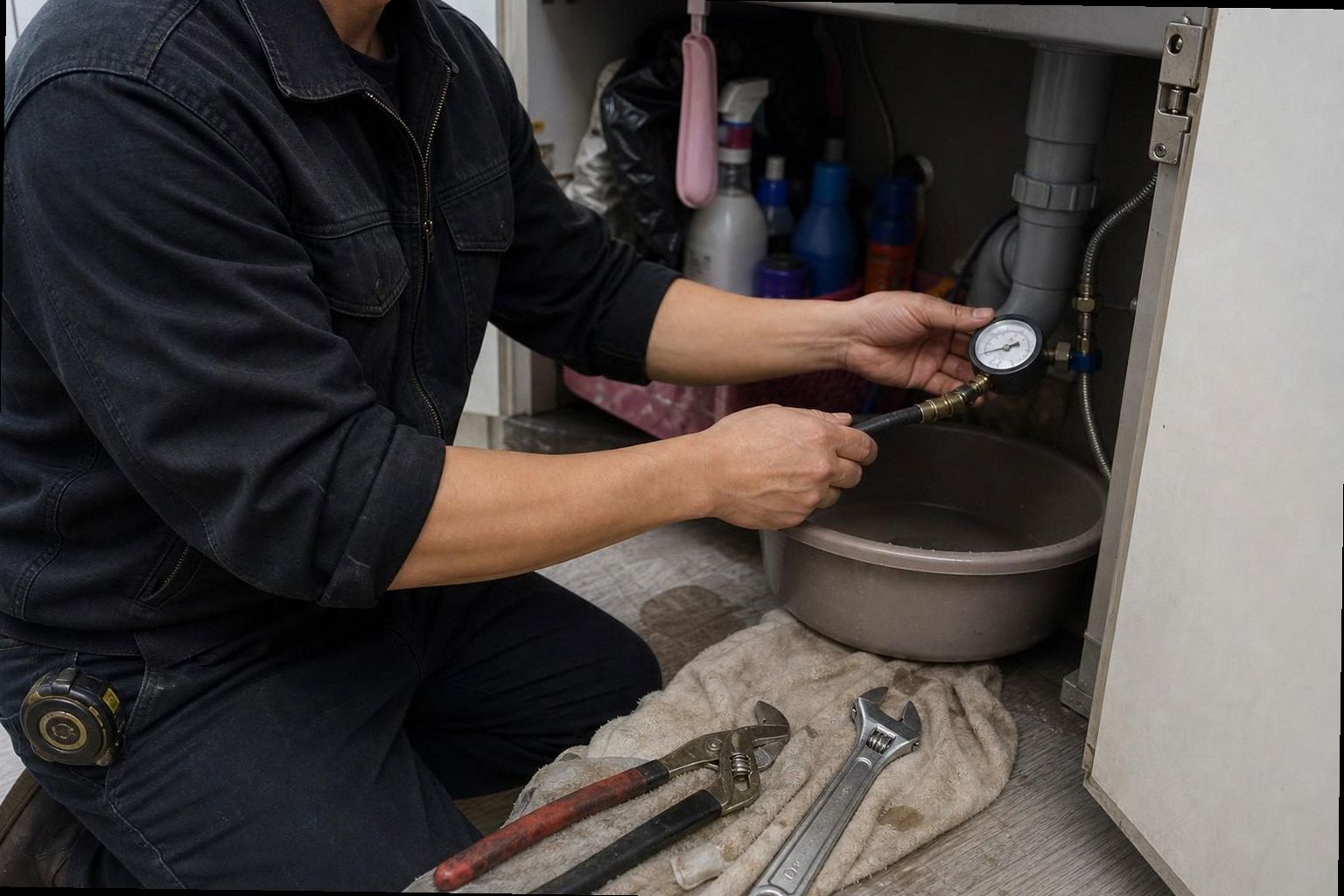 원미구 누수탐지 현장 출동