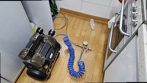 군포 누수탐지 부곡동 아파트 12층 주방 벽면 시공 후기 사진