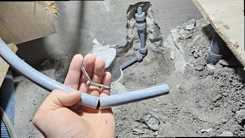 의왕 누수탐지 내손2동 아파트 10층 세탁실 벽면 시공 후기 사진