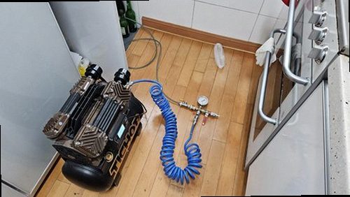 평택 누수탐지 서정동 오피스텔 8층 주방 시공 후기 사진