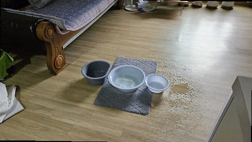 하남 누수탐지 신장동 아파트 8층 거실 천장 시공 후기 사진