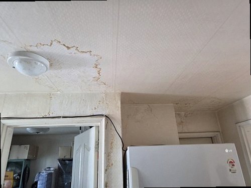 옹진군 누수탐지 자월면 이작리 단독주택 1층 안방 벽면 시공 후기 사진