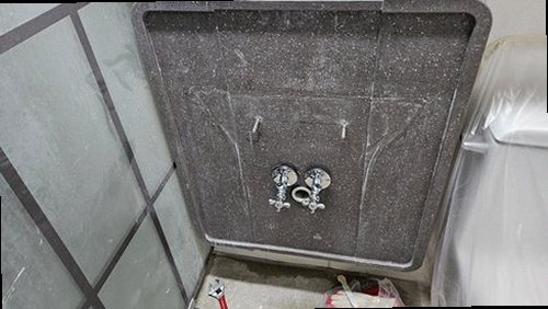강남구 누수탐지 역삼동 오피스텔 7층 욕실 바닥 시공 후기 사진