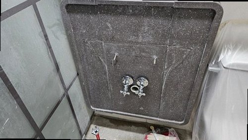 노원구 누수탐지 공릉동 빌라 4층 복도 벽면 시공 후기 사진