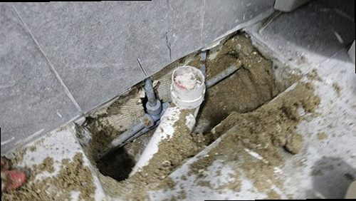 여주 누수탐지 세종대왕면 빌라 2층 욕실 앞 시공 후기 사진
