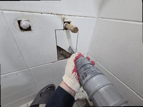 옹진군 누수탐지 백령면 상가주택 1층 화장실 벽 시공 후기 사진
