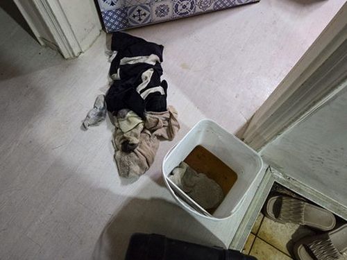 누수탐지 배관 압력과 청음 결과를 비교해 누수 위치를 좁히는 과정