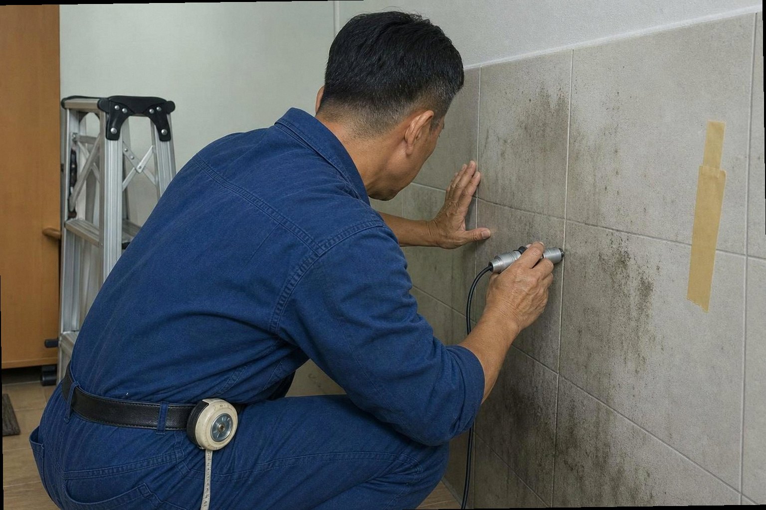금천구 누수탐지 현장 작업