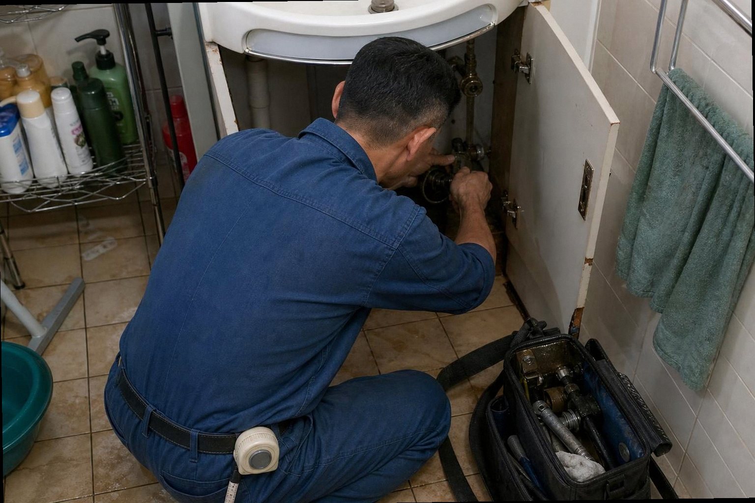 송파구 누수탐지 현장 작업 송파구 누수탐지 현장 작업